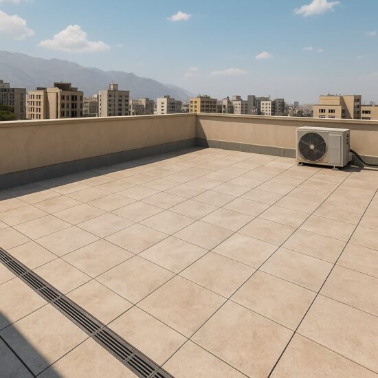 مزایای استفاده از موزاییک سبک در پشت بام